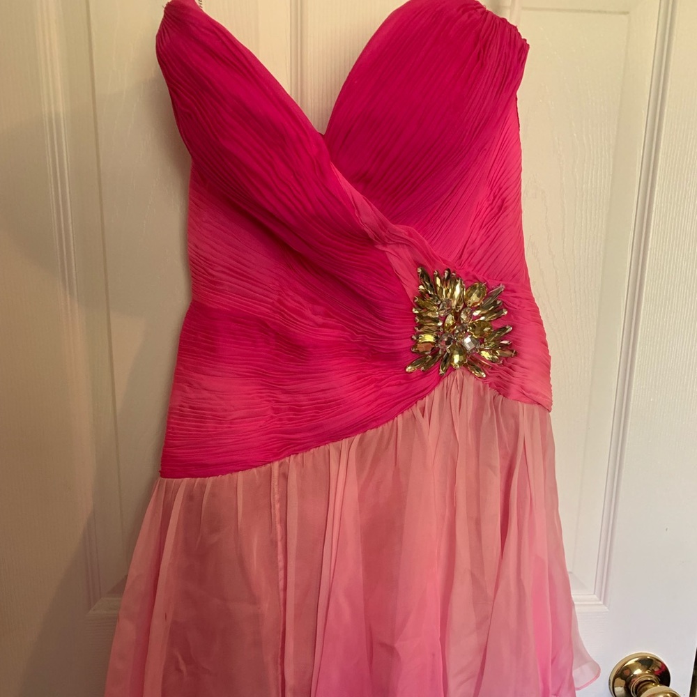 Sherri Hill Pink Cocktail Dress